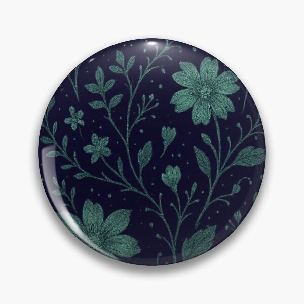 Item preview, Midnight Secret Garden – Glowing Floral Vintage Pattern designed and sold by HAFIZ-DP.