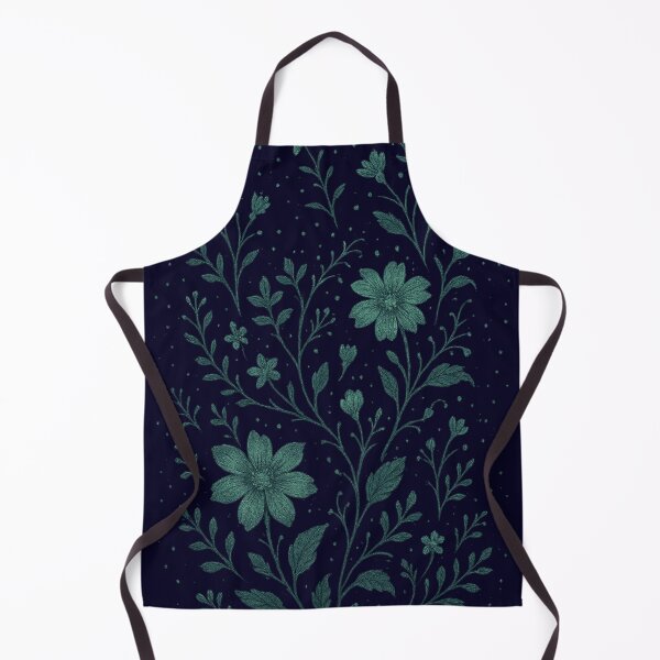 Item preview, Midnight Secret Garden – Glowing Floral Vintage Pattern designed and sold by HAFIZ-DP.