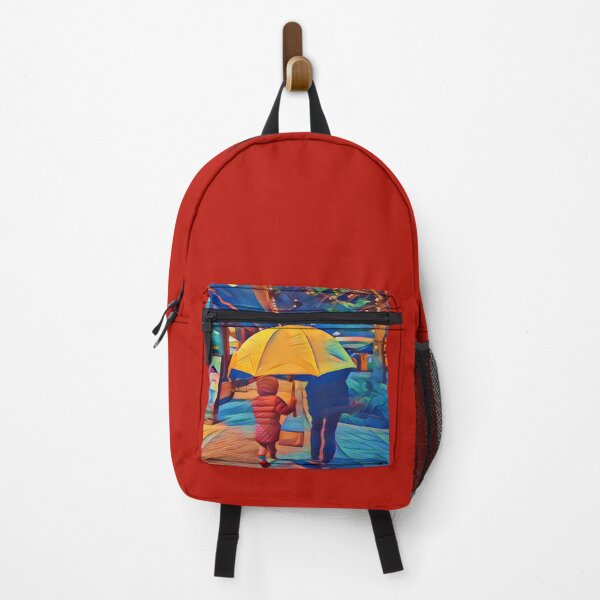 Item preview, Avant-garde Rainy Day in red designed and sold by 1983Paint.