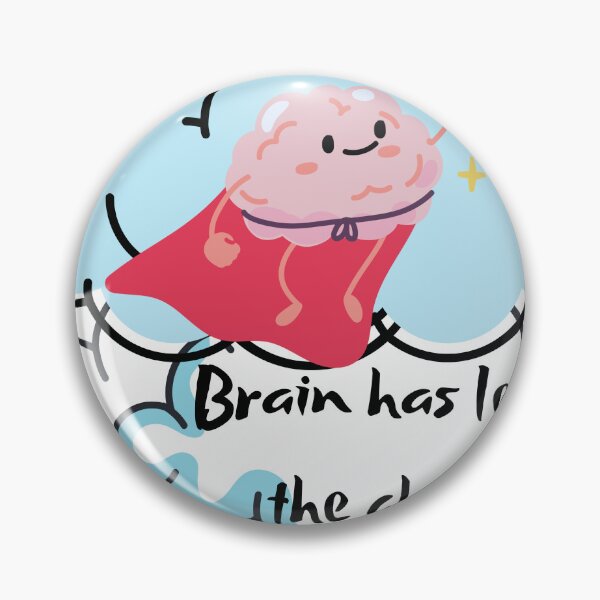 Item preview, Brain ha abandonado el chat designed and sold by lazycreationaaa.