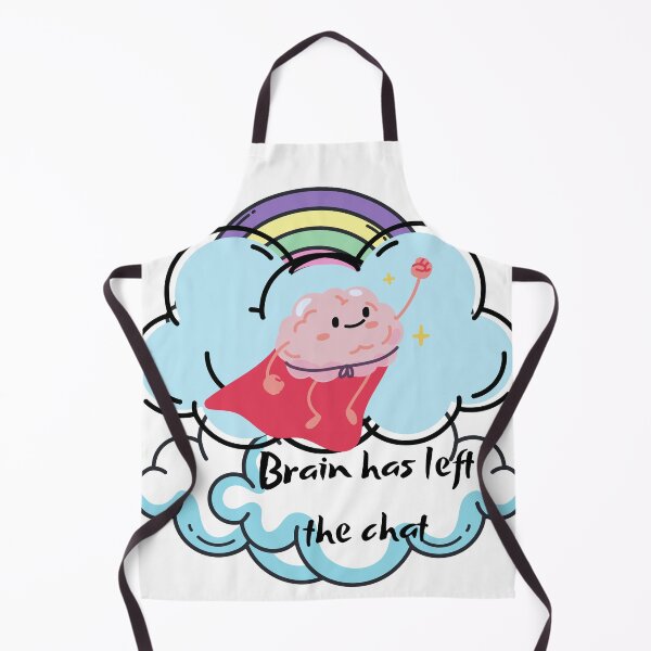 Item preview, Brain has left the chat designed and sold by lazycreationaaa.