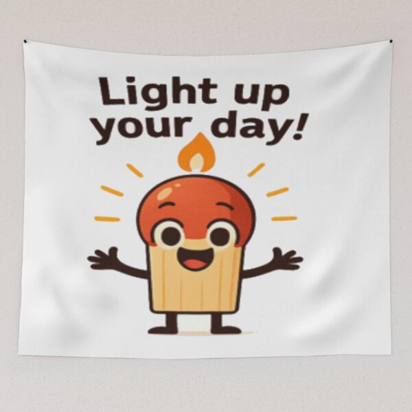 Item preview, Happy Matchstick Lighting Up the Day designed and sold by Yongyoot.