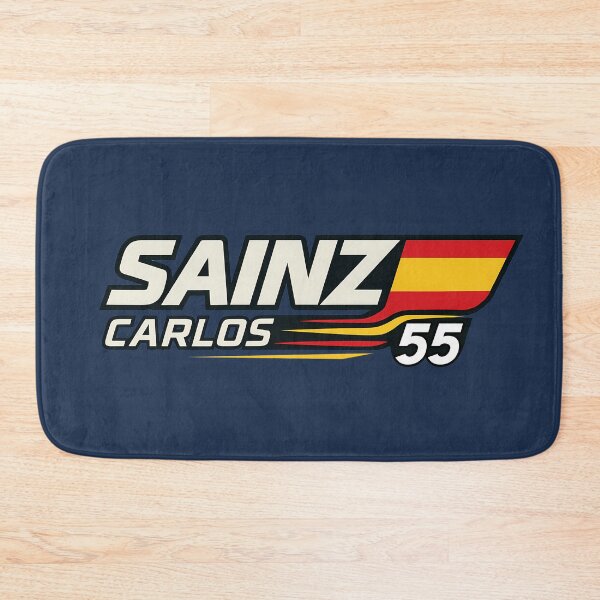 Item preview, Carlos Sainz F1 Graphic - Spanish Flag Racing Design | Number 55 Art designed and sold by Studio F1Grid.