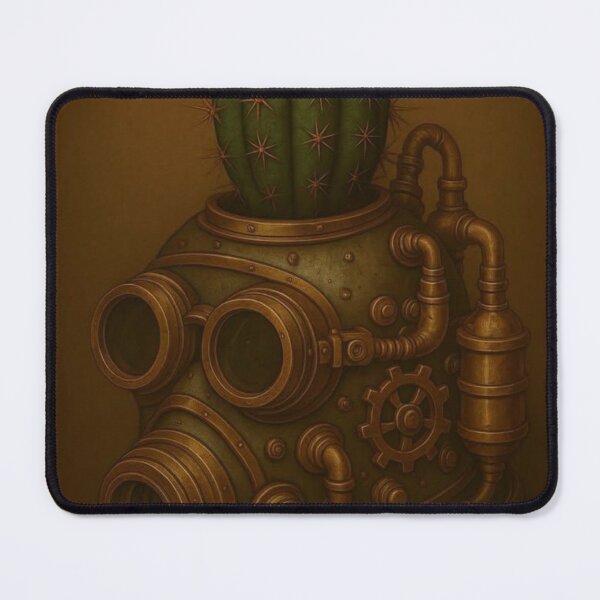 Item preview, Cactus Steampunk designed and sold by DesignsRefined.