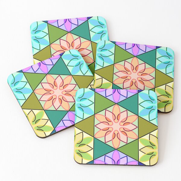 Item preview, colourblock Geometric Abstract designed and sold by Charmy Design.