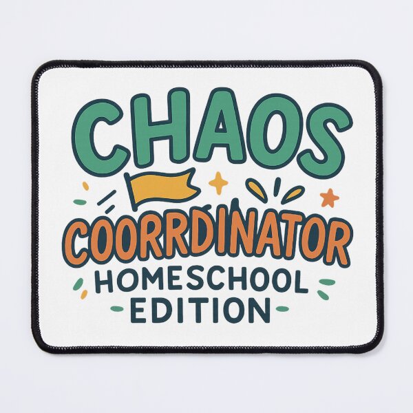 Item preview, Chaos Coordinator (Homeschool Edition) – Fun Graphic Tee for Homeschool Parents designed and sold by Just You Tee | Say It Loud, Wear It Proud.