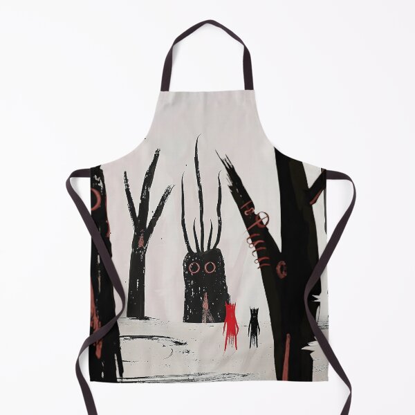Item preview, A striking image rendered in 3D displays colossal, demonic figures lurking over a hellish terrain. designed and sold by CheerForGoods.