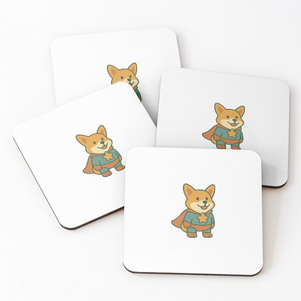 Item preview, Superhero Corgi Dog | Cute Dog in Cape | Funny Pet Hero Art designed and sold by DJCApparel.