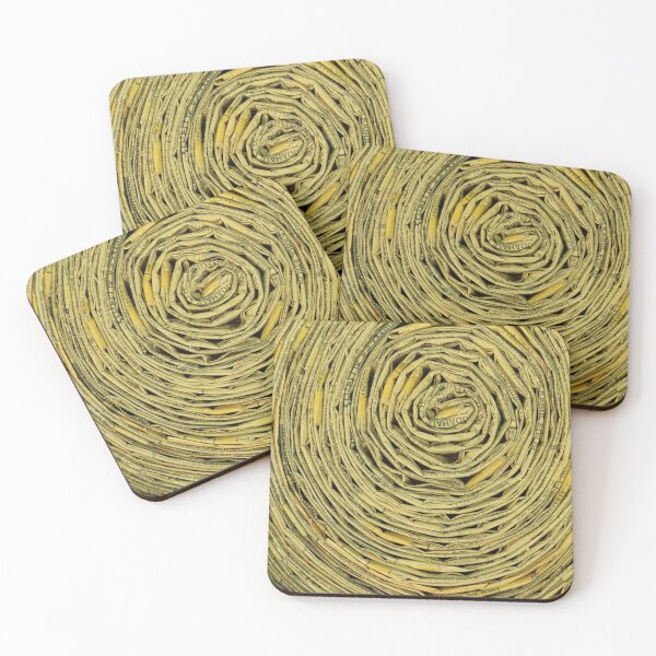 Item preview, Cut Wood Pattern Made Of Vintage Newspapers V designed and sold by Irina Sztukowski.