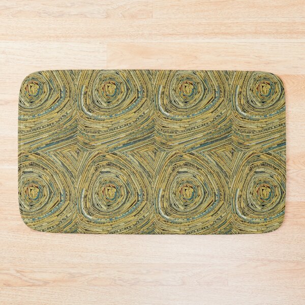 Item preview, Cut Wood Pattern Made Of Vintage Newspapers VI designed and sold by Irina Sztukowski.