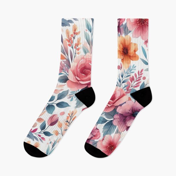 Item preview, Botanical Beauty – Flowers and Leaves Pattern | Elegant Nature-Inspired Design for Floral Lovers designed and sold by Ruchi73.