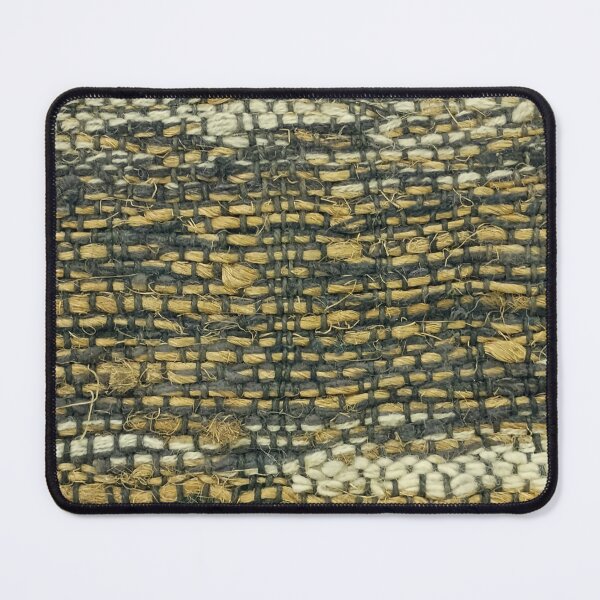 Item preview, Rough Woolen Textile Thread Patch Pattern Beige Tone I designed and sold by Irina Sztukowski.