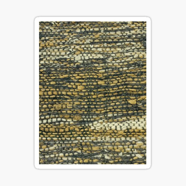 Item preview, Rough Woolen Textile Thread Patch Pattern Beige Tone I designed and sold by Irina Sztukowski.