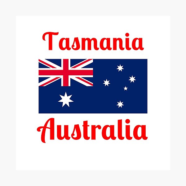 Item preview, Tasmania Australia - Stylish Prints, designed and sold by Fleetwood1994.