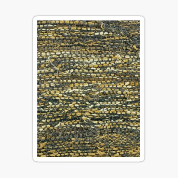 Item preview, Rough Woolen Textile Thread Patch Pattern Beige Tone V designed and sold by Irina Sztukowski.
