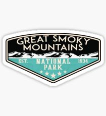 Great Smoky Mountains National Park Tennessee North Carolina Sticker