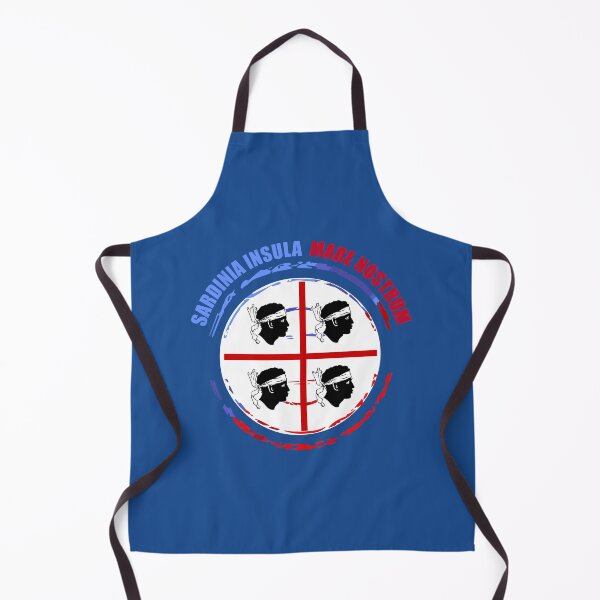 Item preview, Sardegna bandiera 4 mori - Sardinia flag - Latin script - Red blue stamp designed and sold by miskaralise.