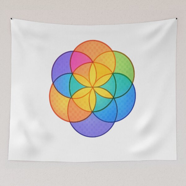 Item preview, Sacred Bloom: Flower of Life designed and sold by PastimeMastery.