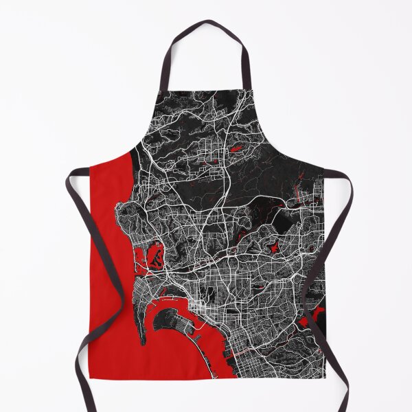 Item preview, San Diego City Map of California, USA - Oriental designed and sold by deMAP.