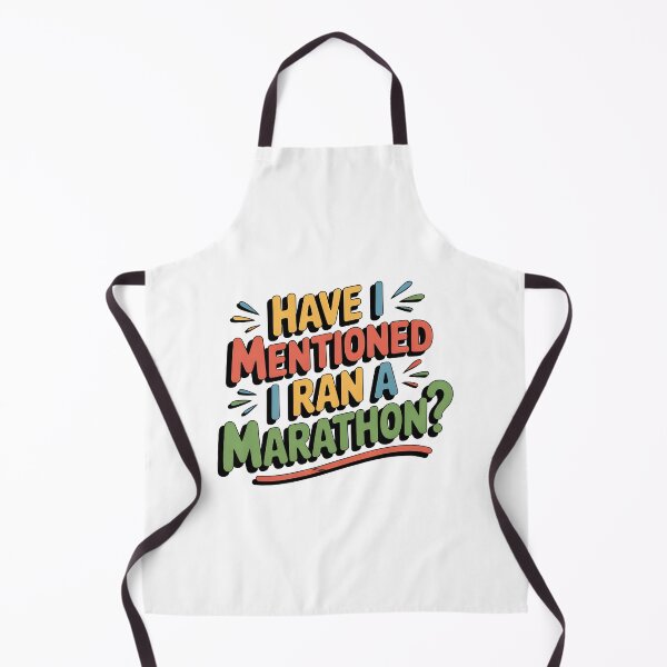 Item preview, Funny Marathon Runner Gift for Boastful Athletes Fitness Running designed and sold by w1ckerman.
