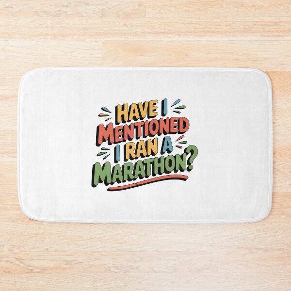 Item preview, Funny Marathon Runner Gift for Boastful Athletes Fitness Running designed and sold by w1ckerman.