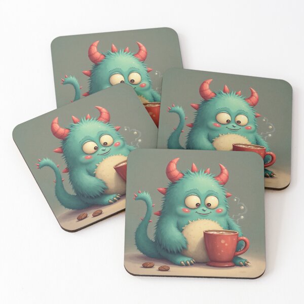 Item preview, Sleepy Monster | Funny Coffee Lover designed and sold by NovaProArt.