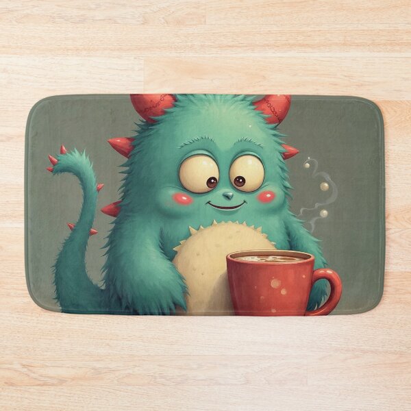 Item preview, Sleepy Monster | Funny Coffee Lover designed and sold by NovaProArt.