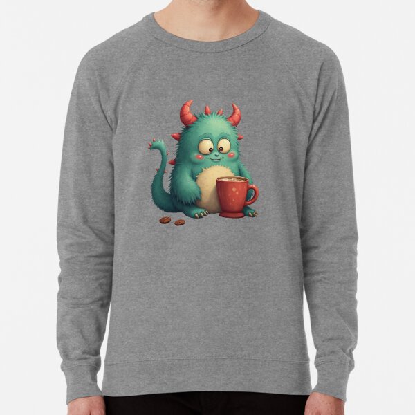 Item preview, Sleepy Monster | Funny Coffee Lover designed and sold by NovaProArt.