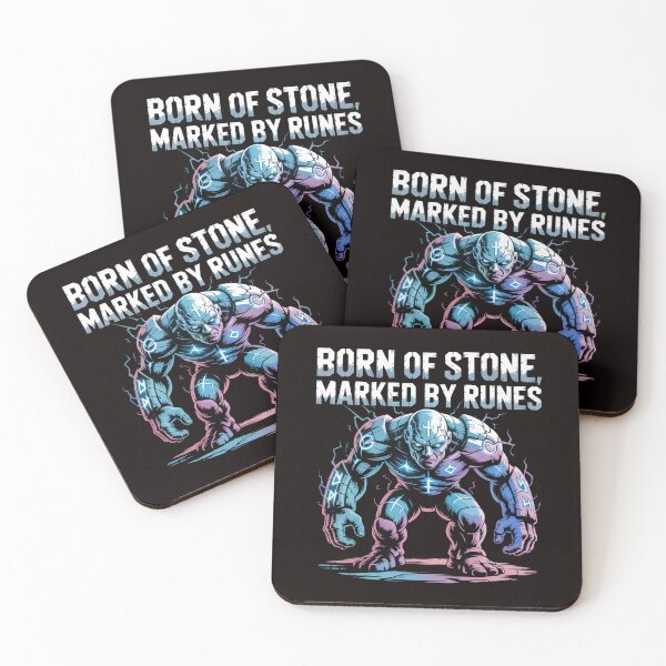Item preview, Born of Stone Marked by Runes – Mystical Runic designed and sold by Slavicsoul.