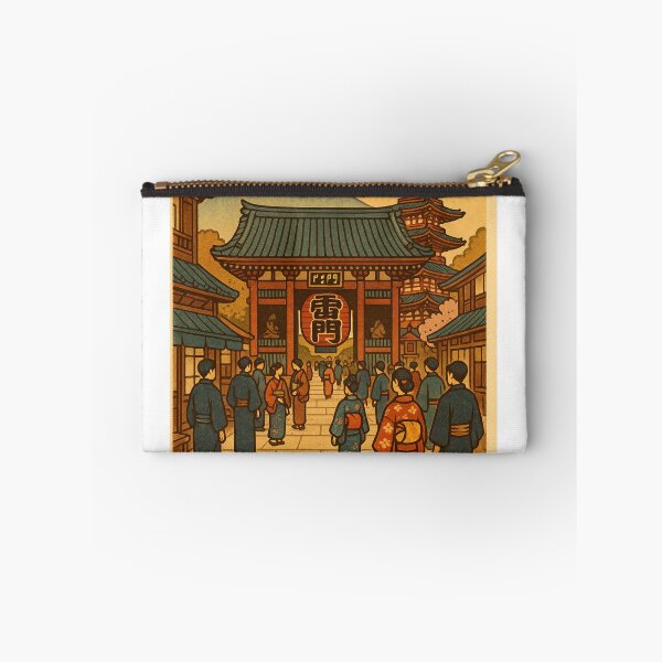 Artikelvorschau, Tor des Donners-Kaminarimon, Ukiyoe-Stil entworfen und verkauft von Mt-Fuji-jp.
