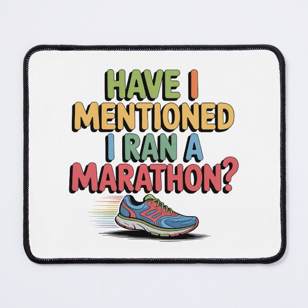 Item preview, Funny Marathon Runner Gift for Boastful Athletes Fitness Running designed and sold by w1ckerman.