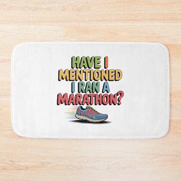 Item preview, Funny Marathon Runner Gift for Boastful Athletes Fitness Running designed and sold by w1ckerman.