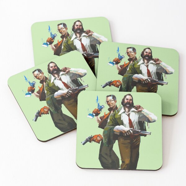 Item preview, Disco Elysium Kim and Harrier Painting designed and sold by · GAMING SOUL ·.