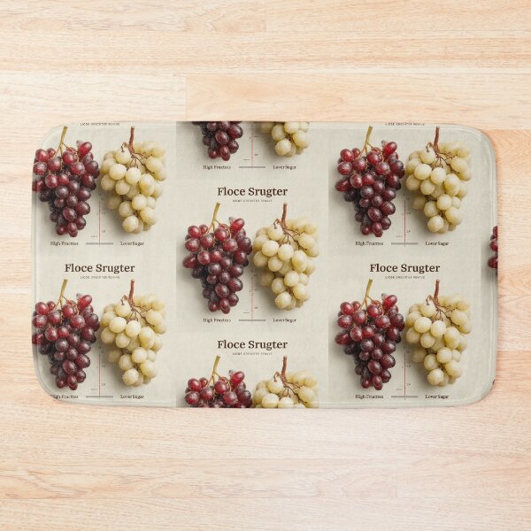 Item preview, Flocé Sgrugter Grape Varieties designed and sold by aimazing_life.