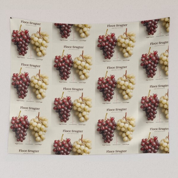 Item preview, Flocé Sgrugter Grape Varieties designed and sold by aimazing_life.