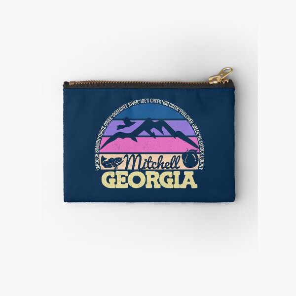 Item preview, Mitchell Georgia Sunset Retro Vintage Local Pride Logo designed and sold by CRHPOD20.