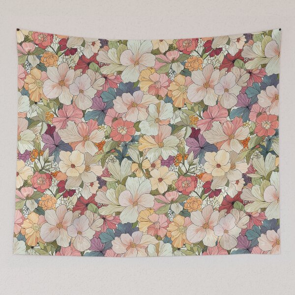 Item preview, Colorful Blooming Flowers designed and sold by CoolPixels.