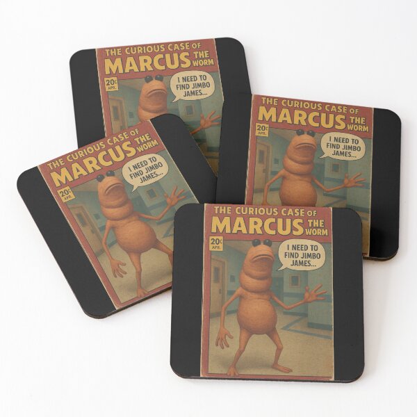 Item preview, Marcus the Worm Comic Funny Retro Parody designed and sold by Celestia1l24.