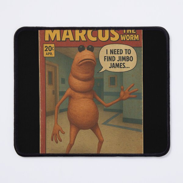 Item preview, Marcus the Worm Comic Funny Retro Parody designed and sold by Celestia1l24.