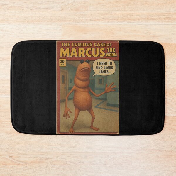 Item preview, Marcus the Worm Comic Funny Retro Parody designed and sold by Celestia1l24.