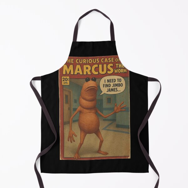 Item preview, Marcus the Worm Comic Funny Retro Parody designed and sold by Celestia1l24.