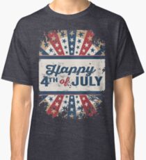 Happy 4th of July Independence Day Classic T-Shirt