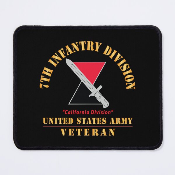 Item preview, Army - DUI - 7th Infantry Division - California Division - US Army Veteran X 300 designed and sold by Military Insignia Products.