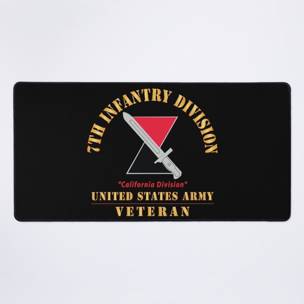 Item preview, Army - DUI - 7th Infantry Division - California Division - US Army Veteran X 300 designed and sold by Military Insignia Products.