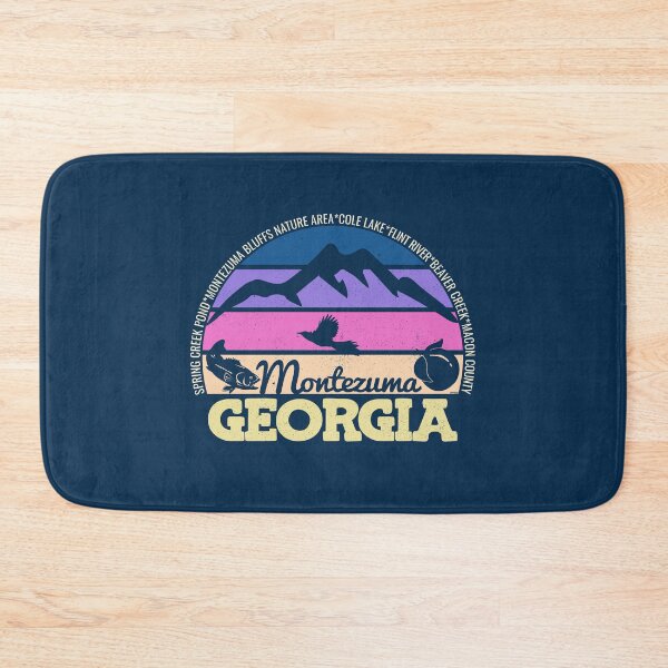 Item preview, Montezuma Georgia Sunset Retro Vintage Local Pride Logo designed and sold by CRHPOD20.