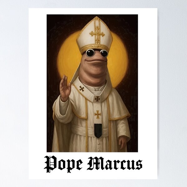 Item preview, Pope Marcus Funny Marcus the Worm designed and sold by Celestia1l24.