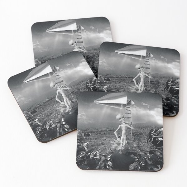 Item preview, Alien Press Conference – Surreal Sci-Fi Scene designed and sold by caracatita75.