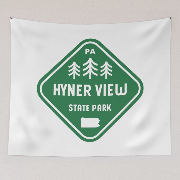 Item preview, Hyner View State Park Pennsylvania Rhombus designed and sold by bivenart.