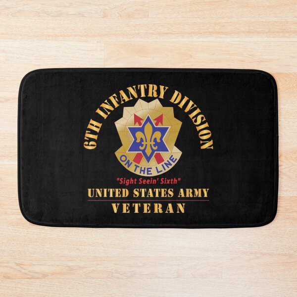 Item preview, Army - DUI - 6th Infantry Division - Sight Seein' Sixth - US Army Veteran X 300 designed and sold by Military Insignia Products.