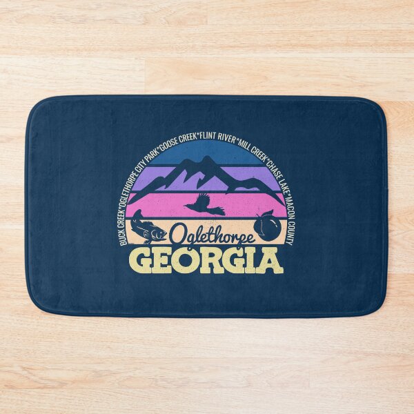 Item preview, Oglethorpe Georgia Sunset Retro Vintage Local Pride Logo designed and sold by CRHPOD20.